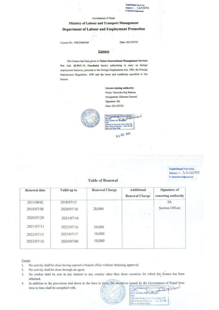 Office Liscense and Registration-1