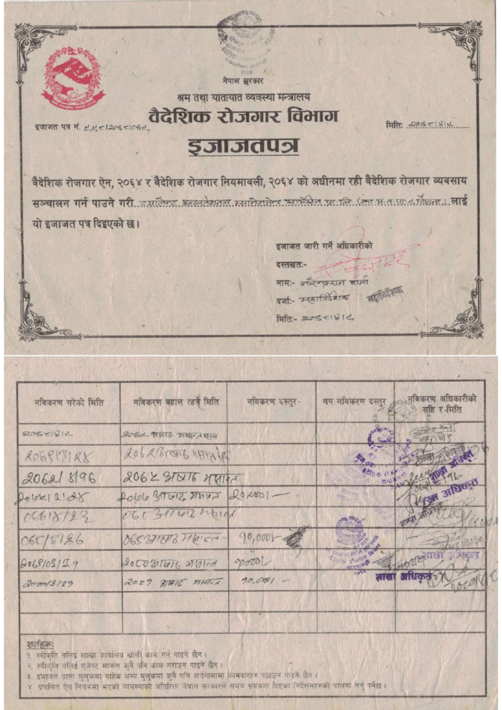 Office Liscense and Registration-2